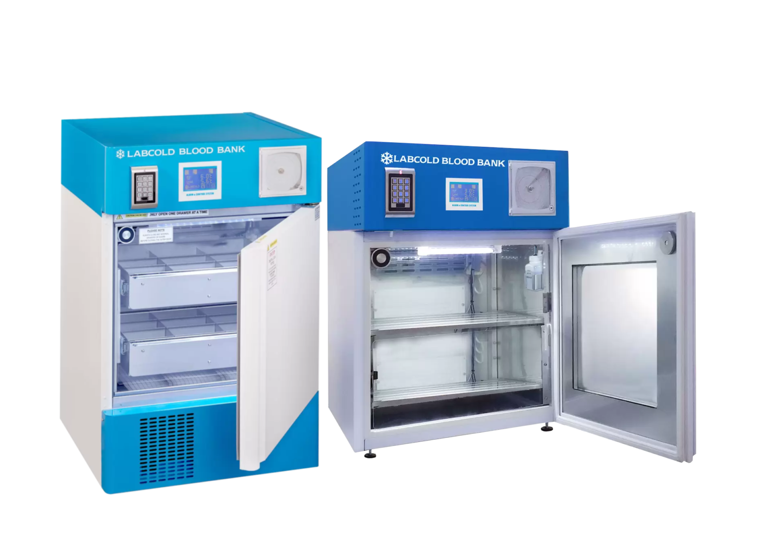 compact blood bank refrigerators